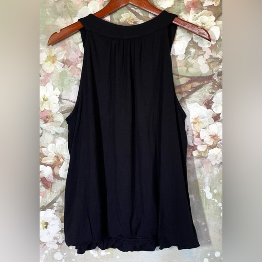 Alfani•Black/Gold‎ Embellished Tank - Picture 4 of 4